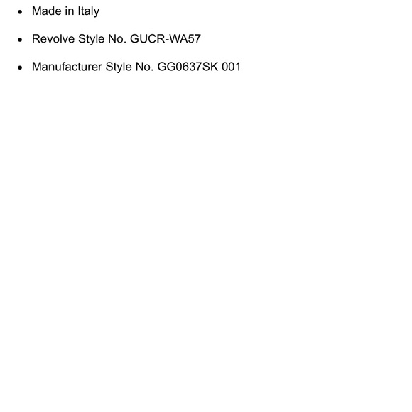 Revolve Lines Square Gucci sunglasses - Picture 12 of 12